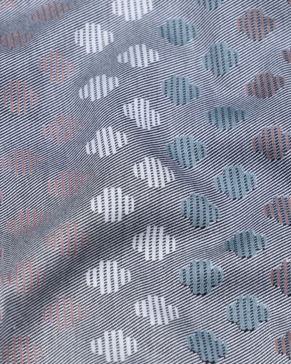 Green Twill Cotton Printed Shirt - Image 2