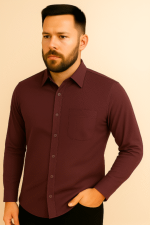 Classic Premium Purple Brown Shirt