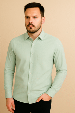 Classic Premium Light Green Shirt