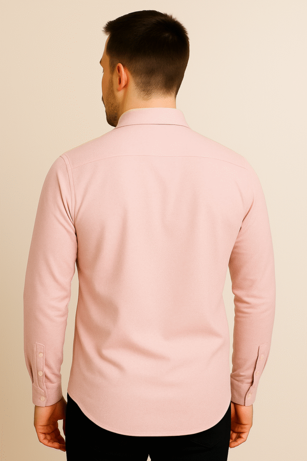 Classic Premium Soft Pink Shirt - Image 2