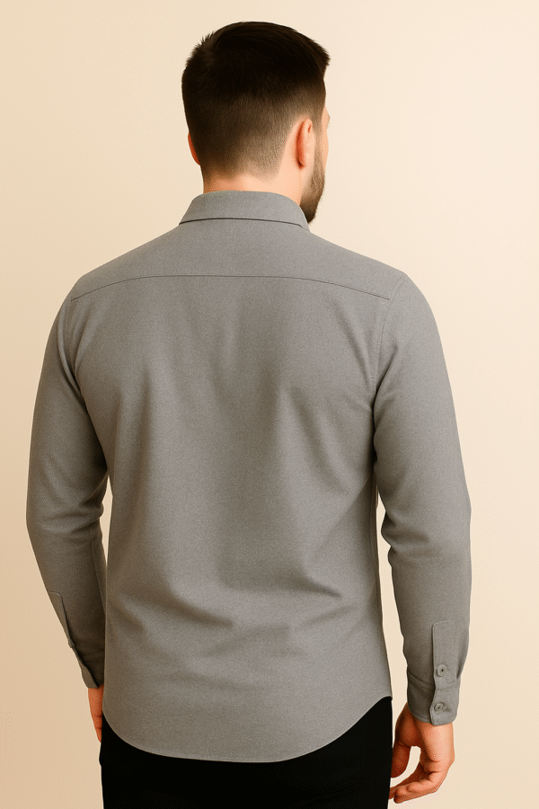 Classic Premium Grey Shirt - Image 2